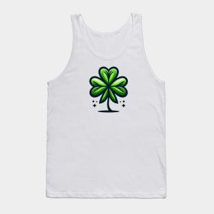 Lucky Clover: A Symbol of Fortune Tank Top